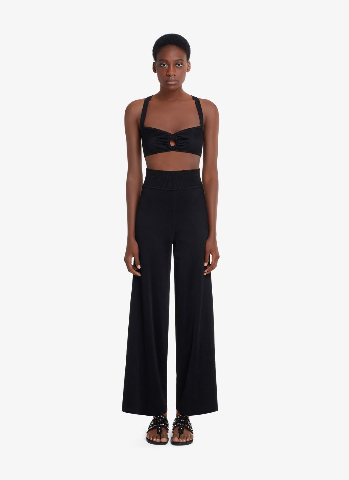 EDITION 1993 WIDE FLARED PANTS ALAÏA BLACK EDITION 1993 WIDE FLARED PANTS